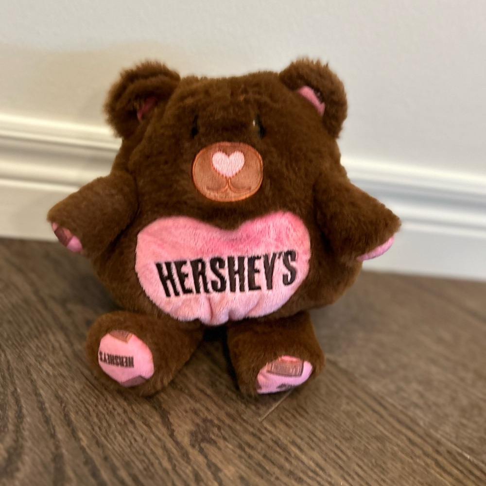 Hershey's Brown and Pink Teddy Bear plush